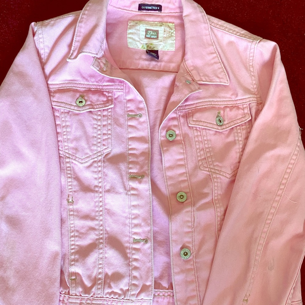 Pink Jean jacket